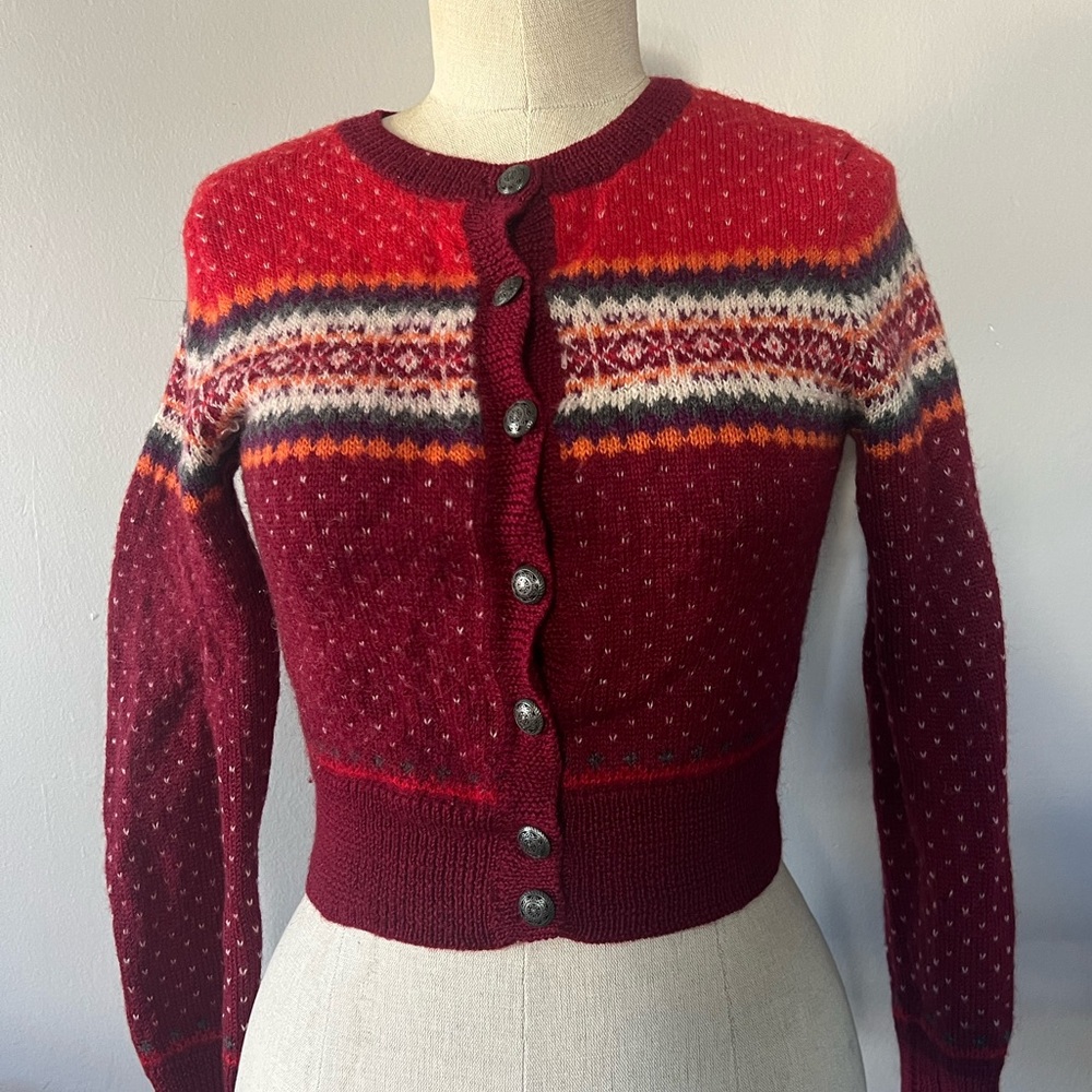 Gap faire isle 100% wool sweater sz Small